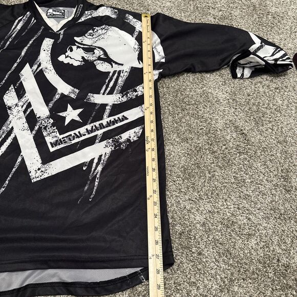 Metal Mulisha MSR Graphic Motocross Long Sleeve Jersey Shirt Men’s Size Large - Picture 7 of 8